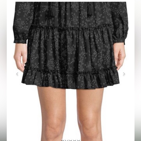 Rebecca Minkoff Rosemary Star-Print
Long-Sleeve Short Dress - XS - Picture 5 of 9